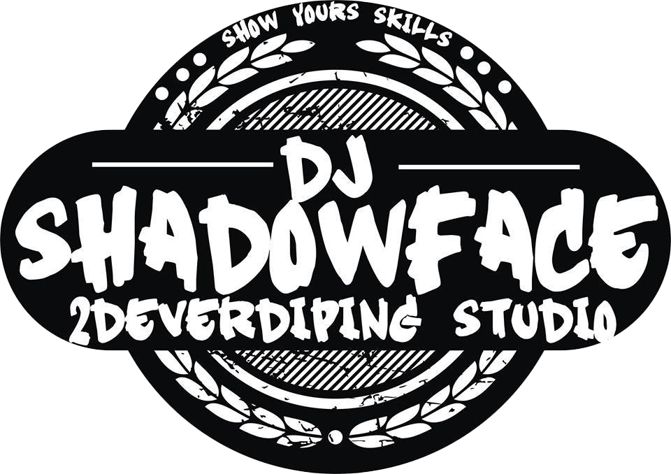 dj shadowface logo, nl